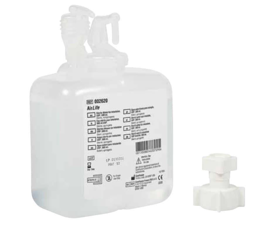 AirLife 500 ml Prefilled Humidifier Systems With adapter - Image 1