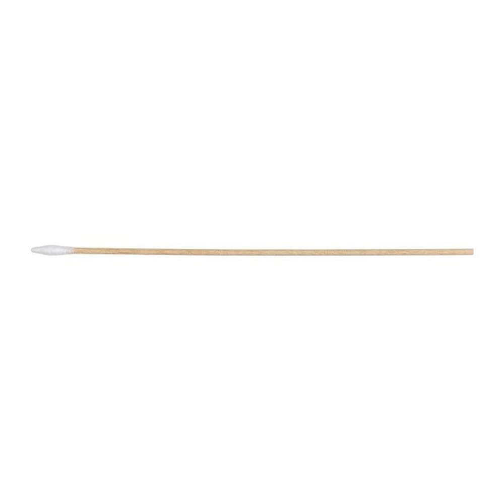 Puritan 6" Tapered Mini-tip Cotton Swab with Wooden Handle - Case of 10000 - Image 1