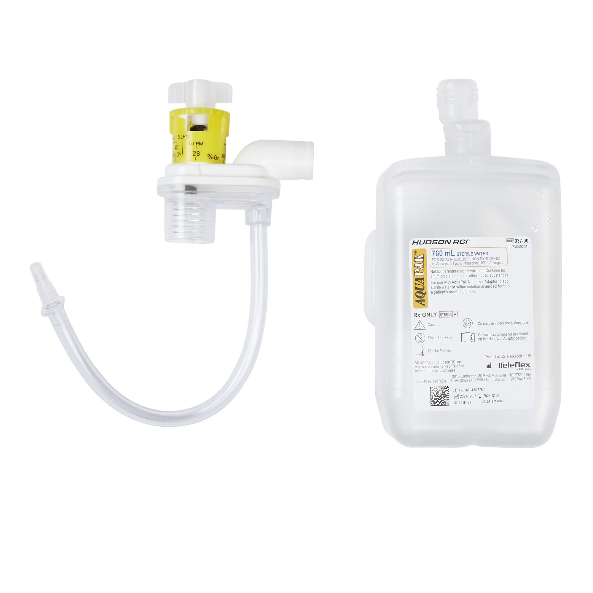 Hudson RCI AquaPak Handheld Nebulizer Kit