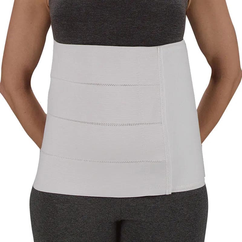 Deroyal 4 Panel Abdominal Binder, 12 Inch, 30 to 45 Inch Waist-Hip, Small-Medium - Each - Image 1