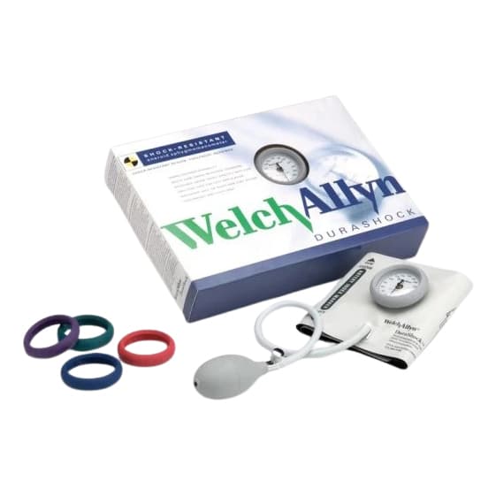 DuraShock Reusable Blood Pressure Royal Blue Cuff, Adult