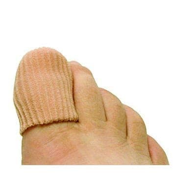 Silipos Pull-On Toe or Finger Digit Cap, Beige