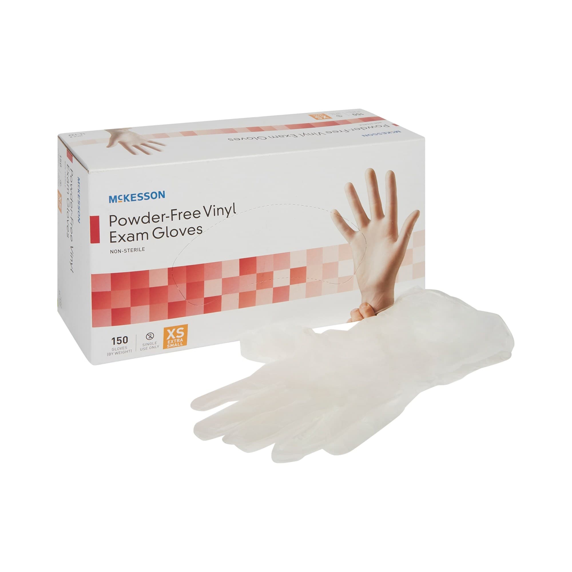 Mckesson Vinyl Powder Free Exam Gloves - Image 1