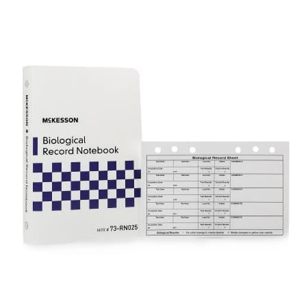 McKesson Biological Record Notebook White 5 x 7.5 Inch