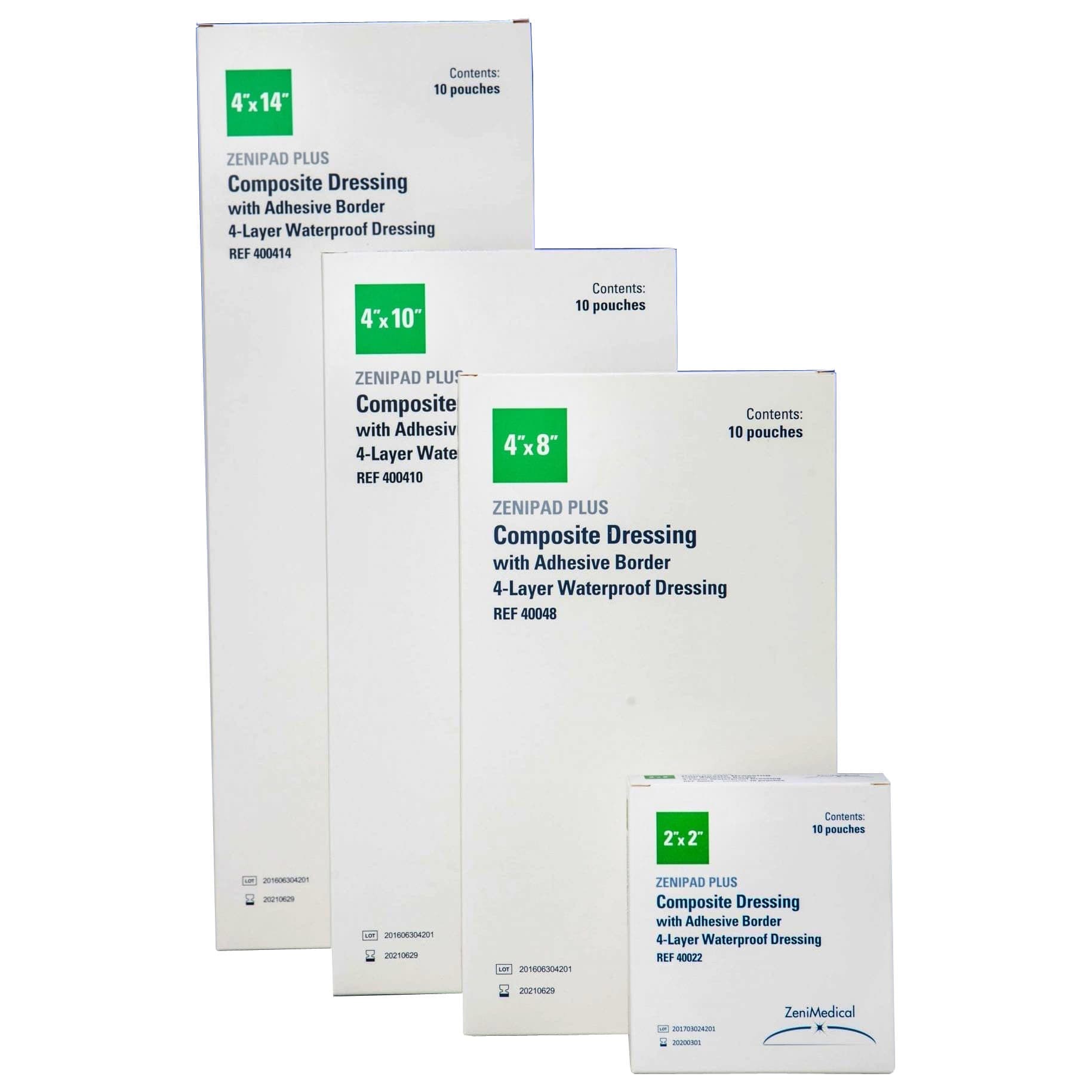 ZeniPad Plus Composite Wound Dressing