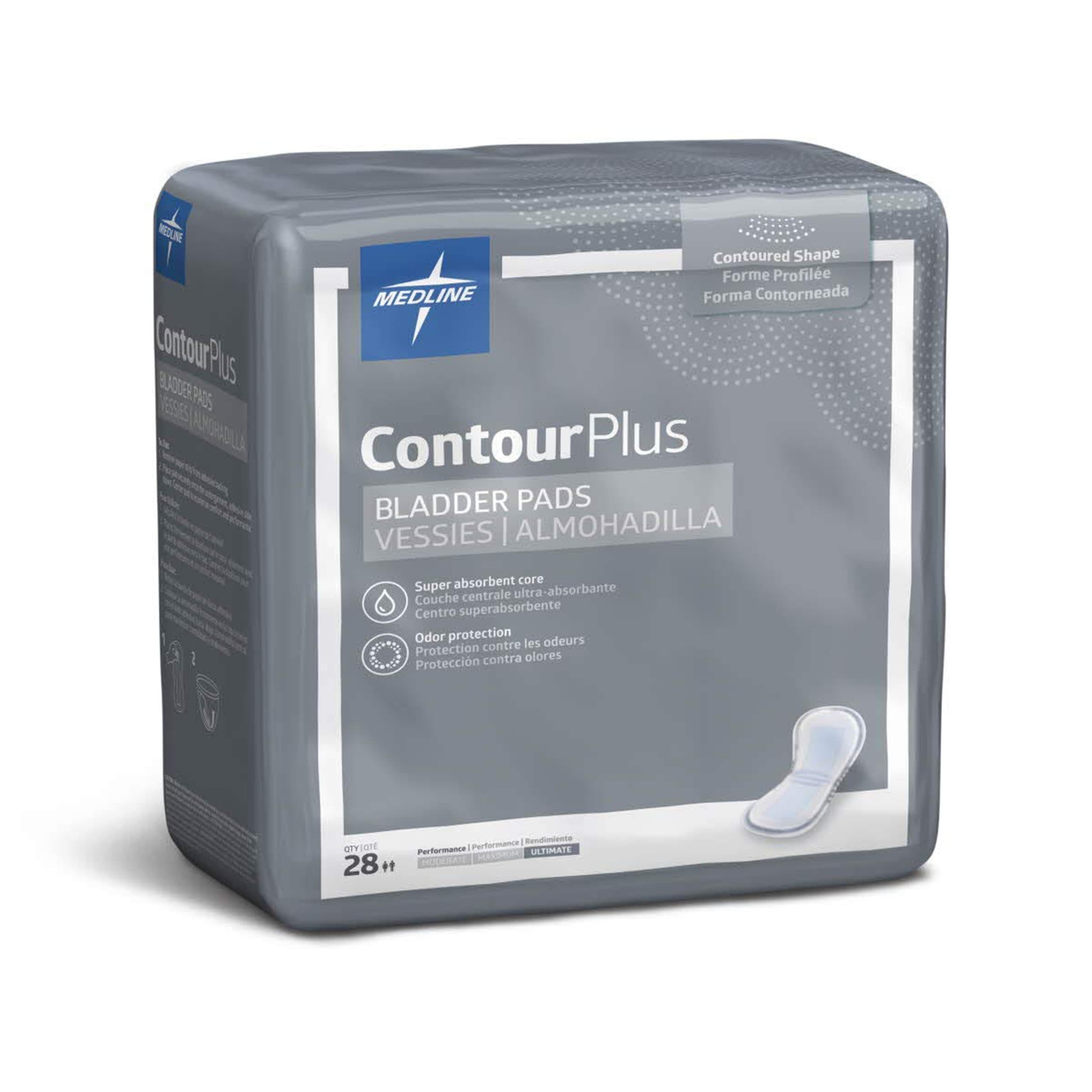 Medline ContourPlus Bladder Control Pads