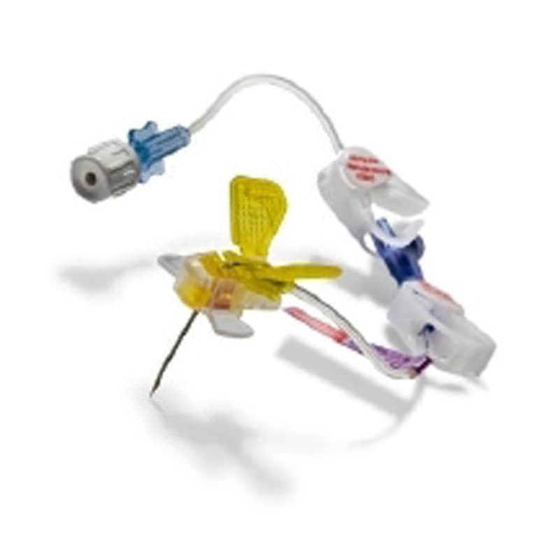 AllPoints PowerLoc Port Access Kit 20 Gauge Winged Hub 3/4 Inch Right Angle Needle - Case of 10 - Image 1