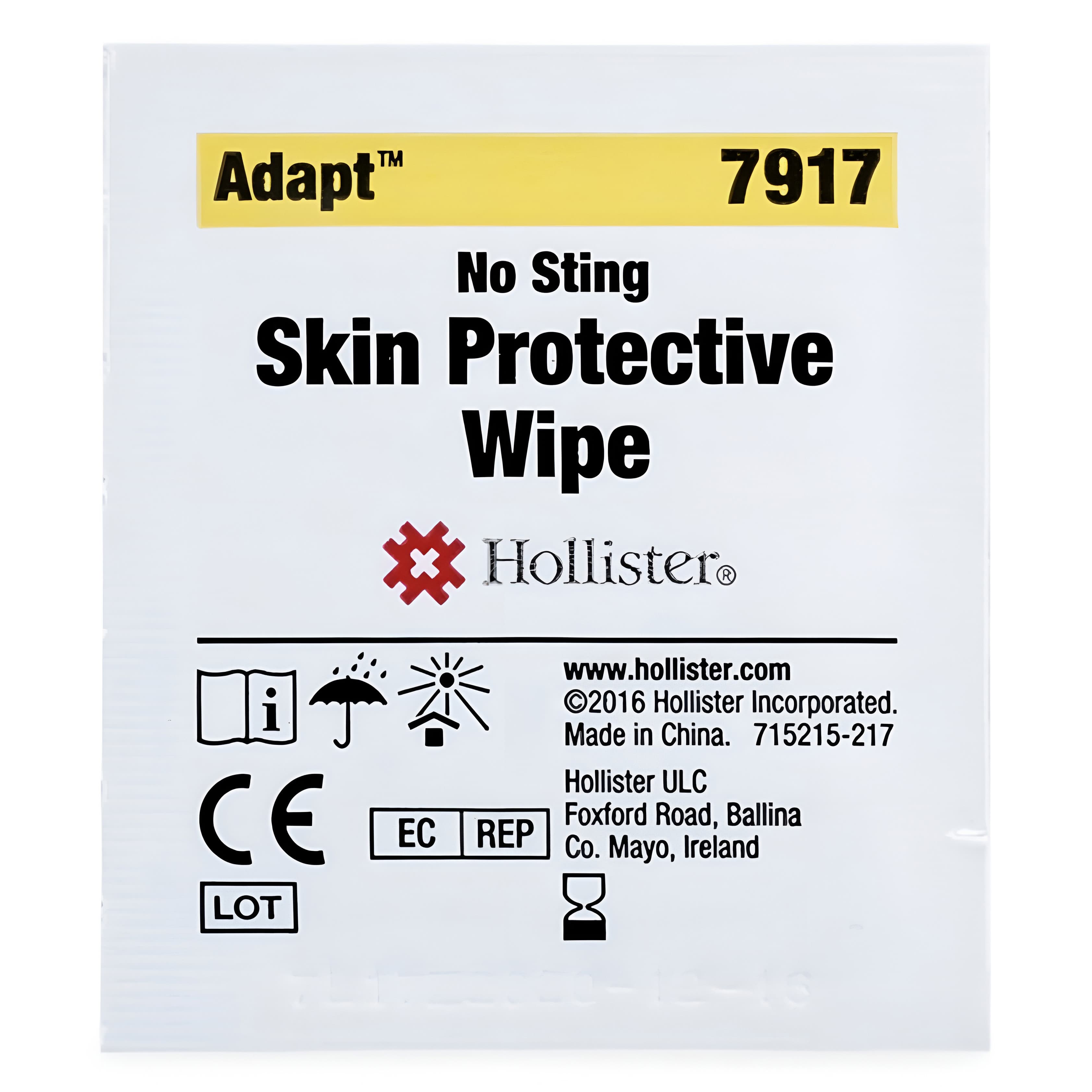 Hollister Adapt No Sting Protective Wipe - Image 3