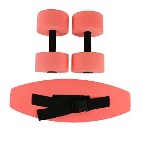 Cando Aquatic Exercise Kit, Standard, Small, Red - Image 1