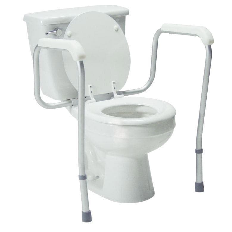Lumex Versaframe Toilet Safety Rail, Height Adjustable - Image 1