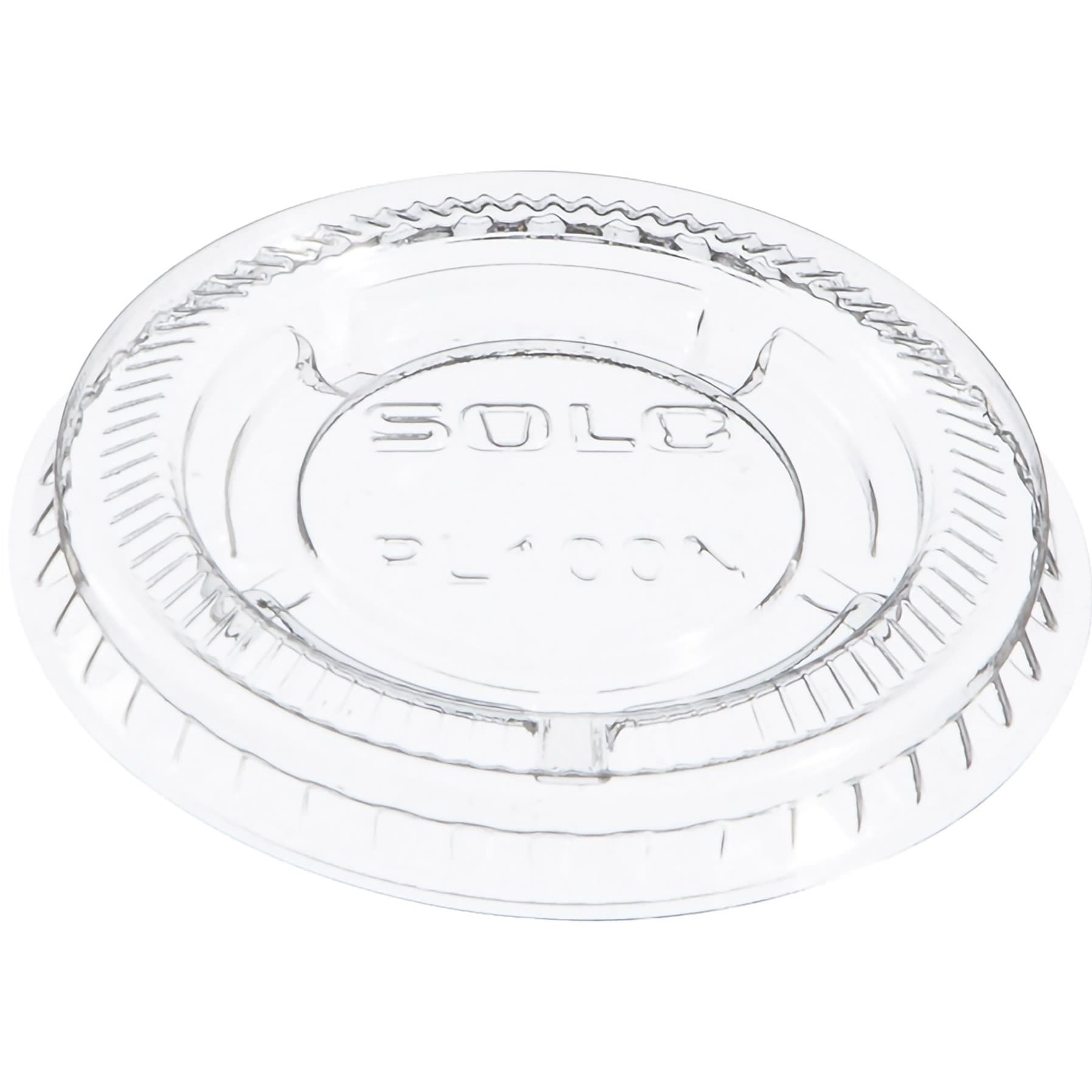 Dart Solo Clear Plastic Portion Cup Lid
