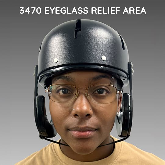 Danmar Hard Shell Helmet with Faceguard - Image 8