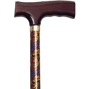 Alex Orthopedic Folding Travel Cane, Fritz Handle-Slim Line Handle - Image 5