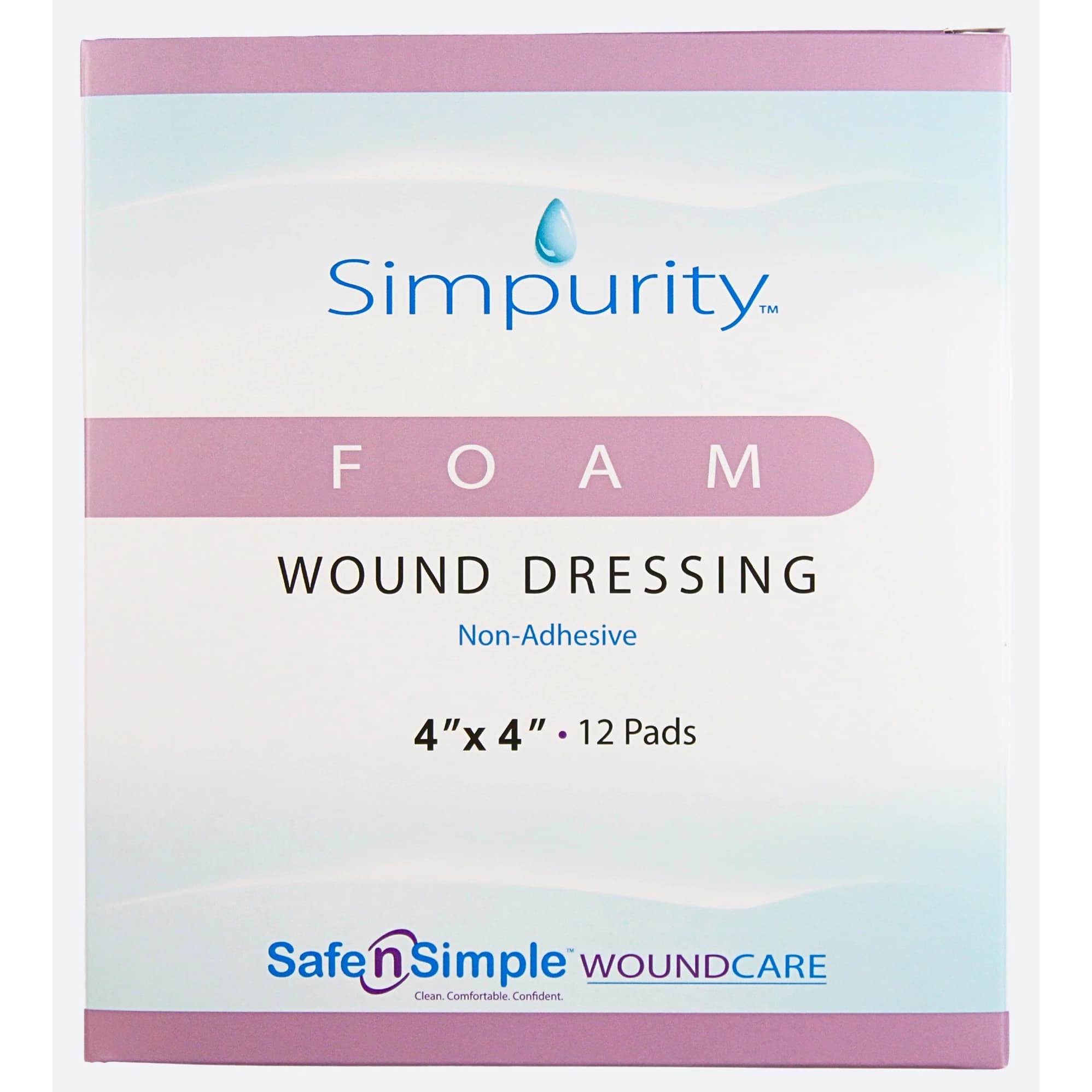 Simpurity Non-Adhesive Foam Wound Dressing