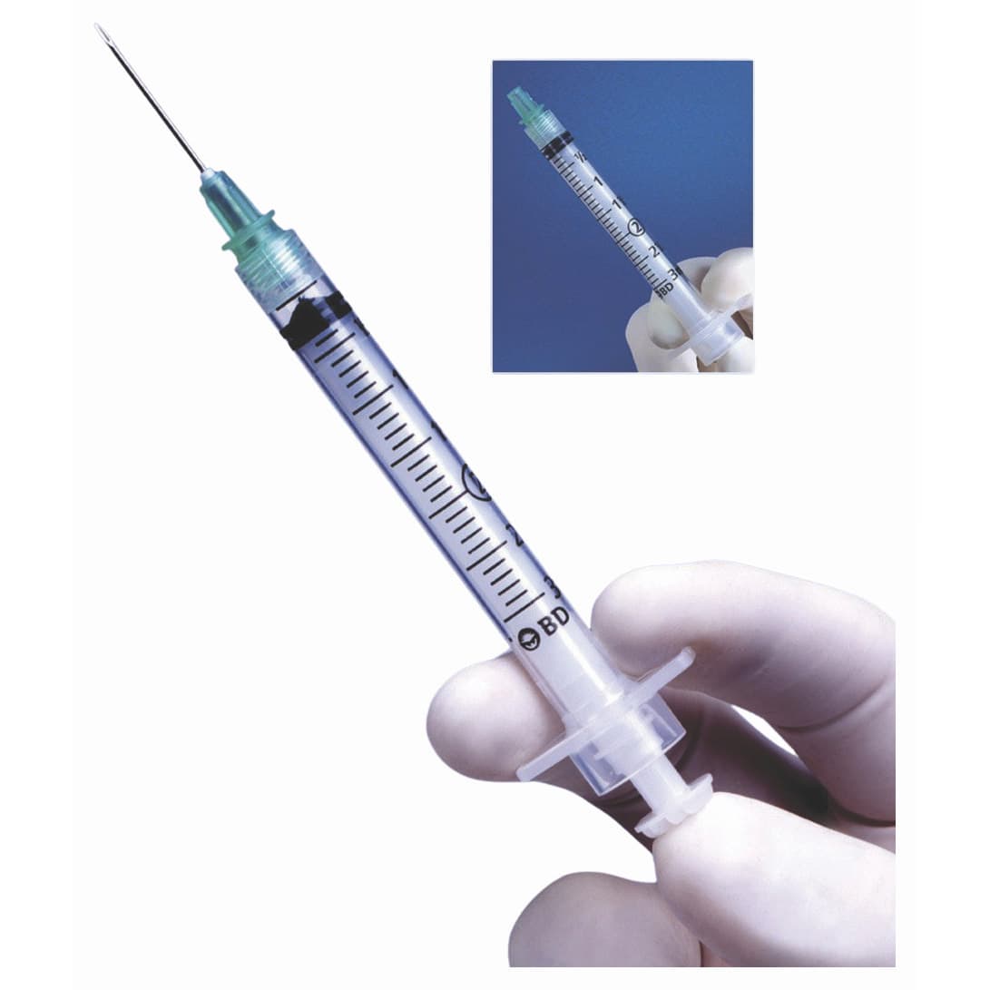BD Integra Safety Hypodermic Syringe with Retractable Needle