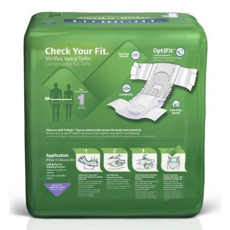 FitRight OptiFit Stretch Ultra Incontinence Briefs - Image 3