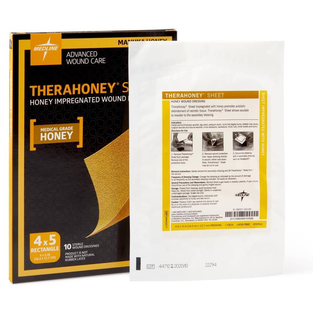 TheraHoney Honey Dressing Sheet - Image 1