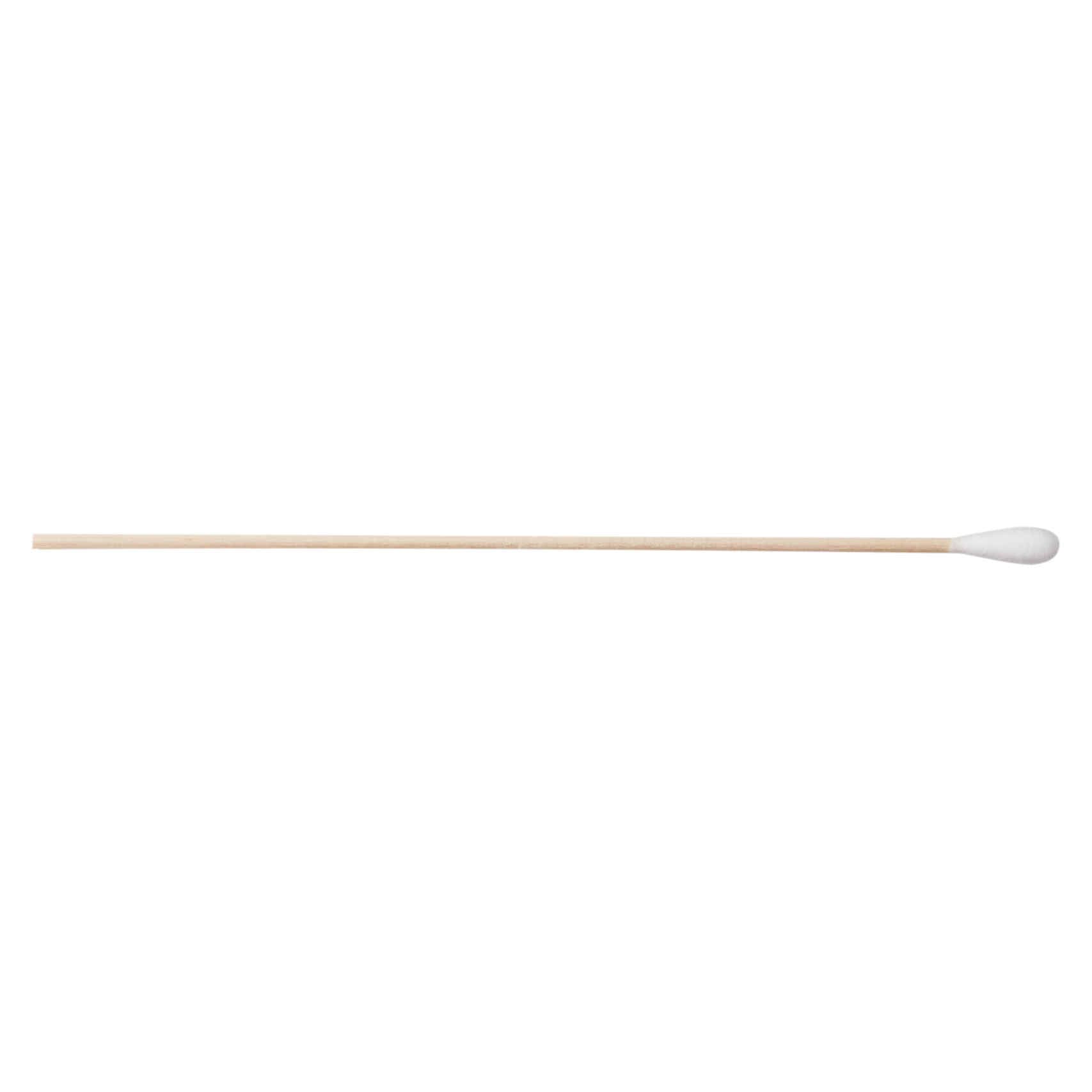 McKesson Swabstick Wood Shaft Sterile Cotton Tip Single End Tip - Image 2