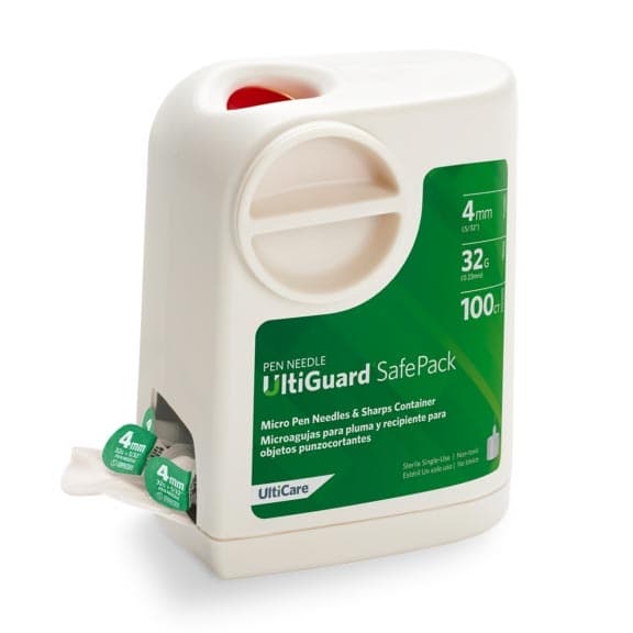 UltiGuard SafePack Pen Needles and Sharp Container