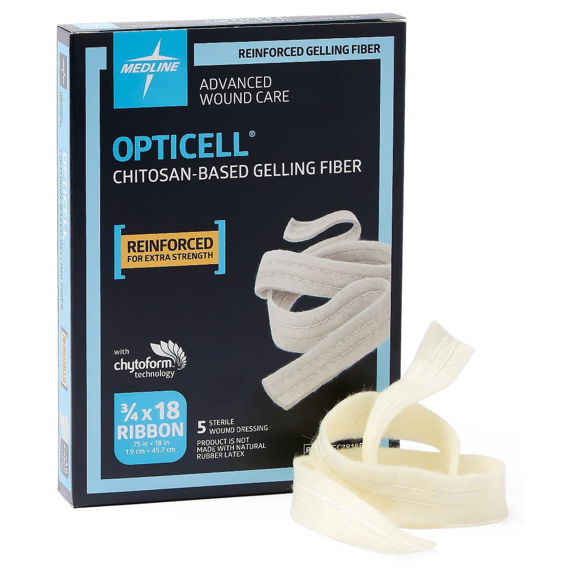 Opticell Gelling Fiber Wound Dressing, Sterile - Image 2