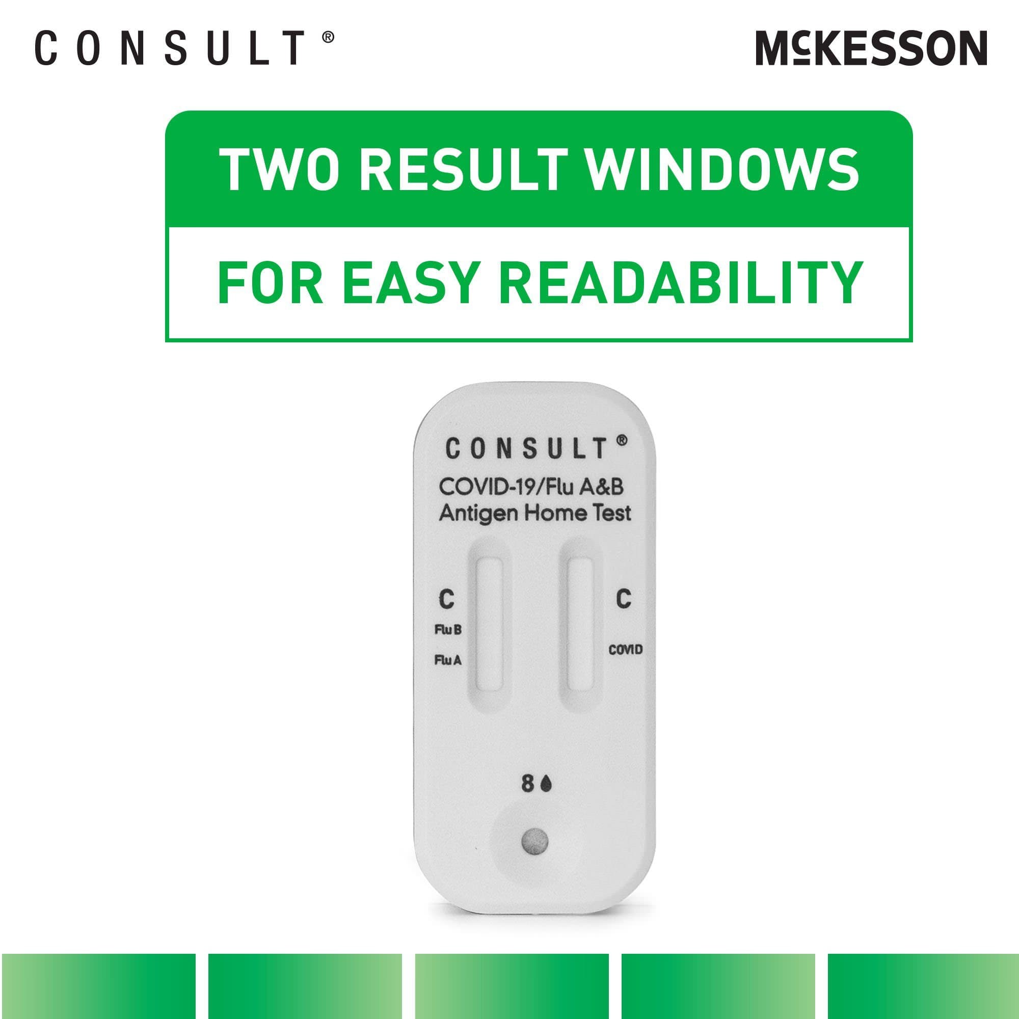 McKesson Consult COVID-19 and Flu A&B Antigen Home Test Kit - Image 7