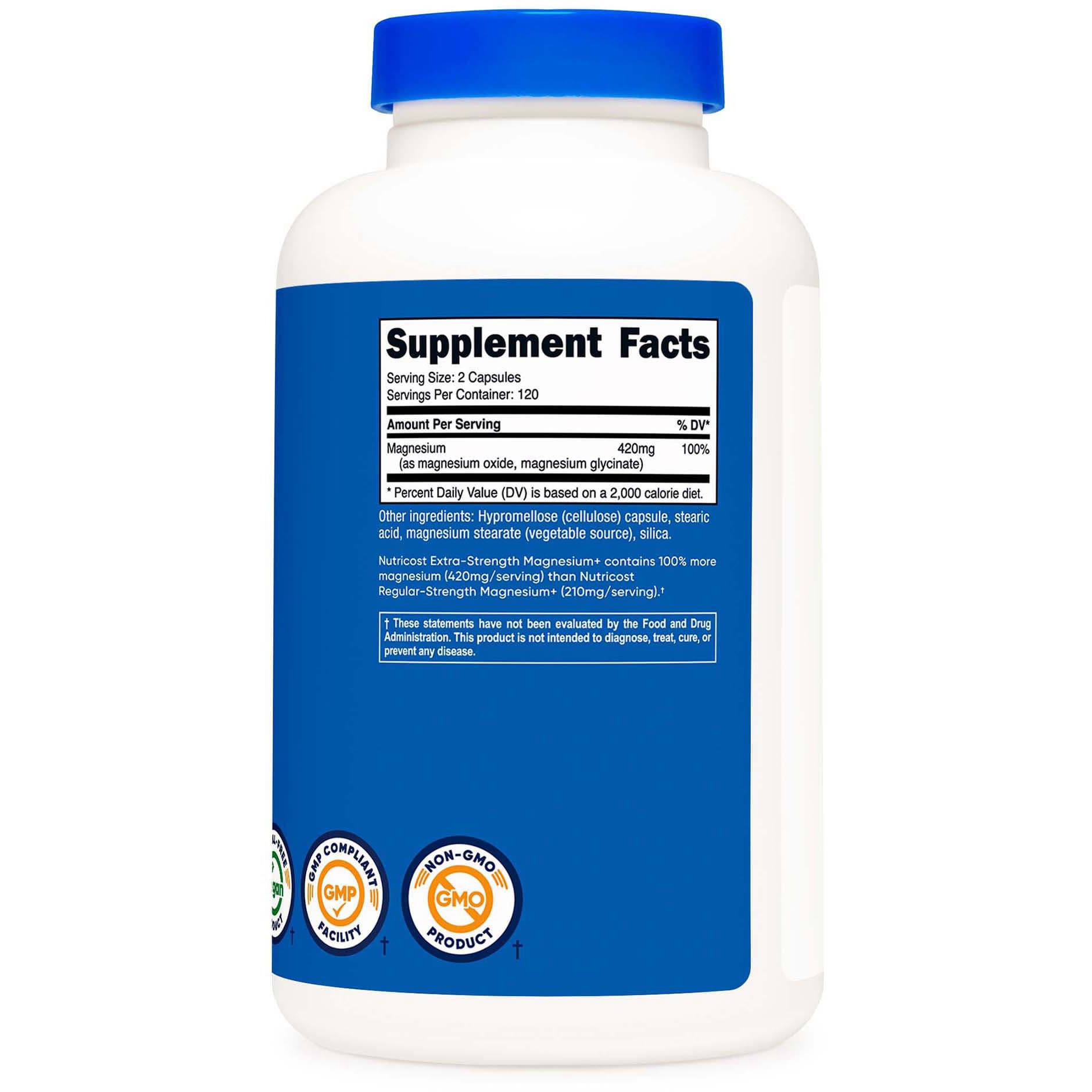 Nutricost Magnesium Citrate Capsules