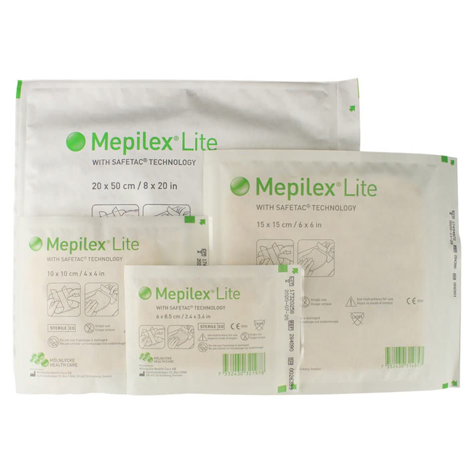 Mepilex Lite Thin Foam Dressing