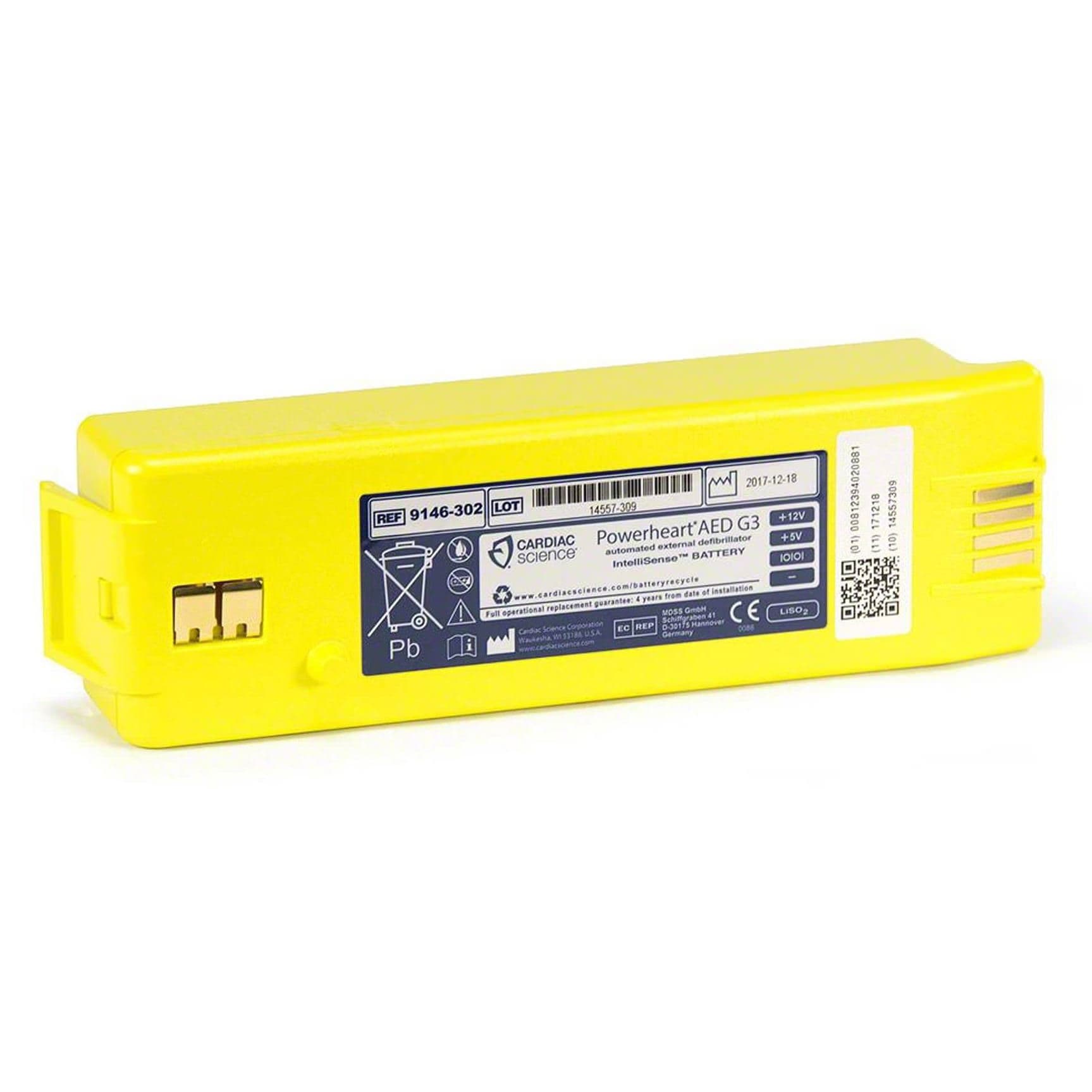IntelliSense Powerheart AED G3 Defibrillator Battery