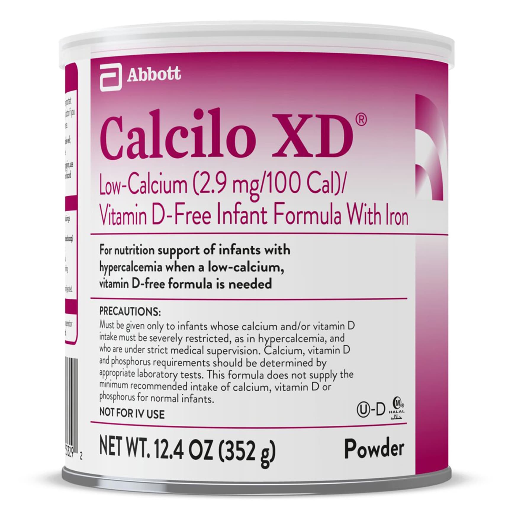 Calcilo XD Low-Calcium and Vitamin D-Free Infant Formula with Iron, Powder - Image 1