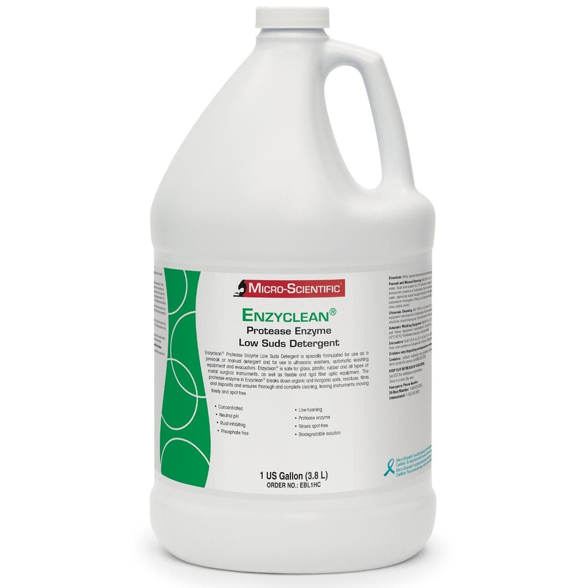 Enzyclean Protease Enzyme Low Suds Detergent