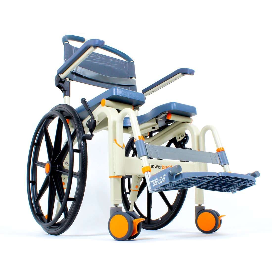 ShowerBuddy Roll-InBuddy Solo Shower Commode Chair - Image 2