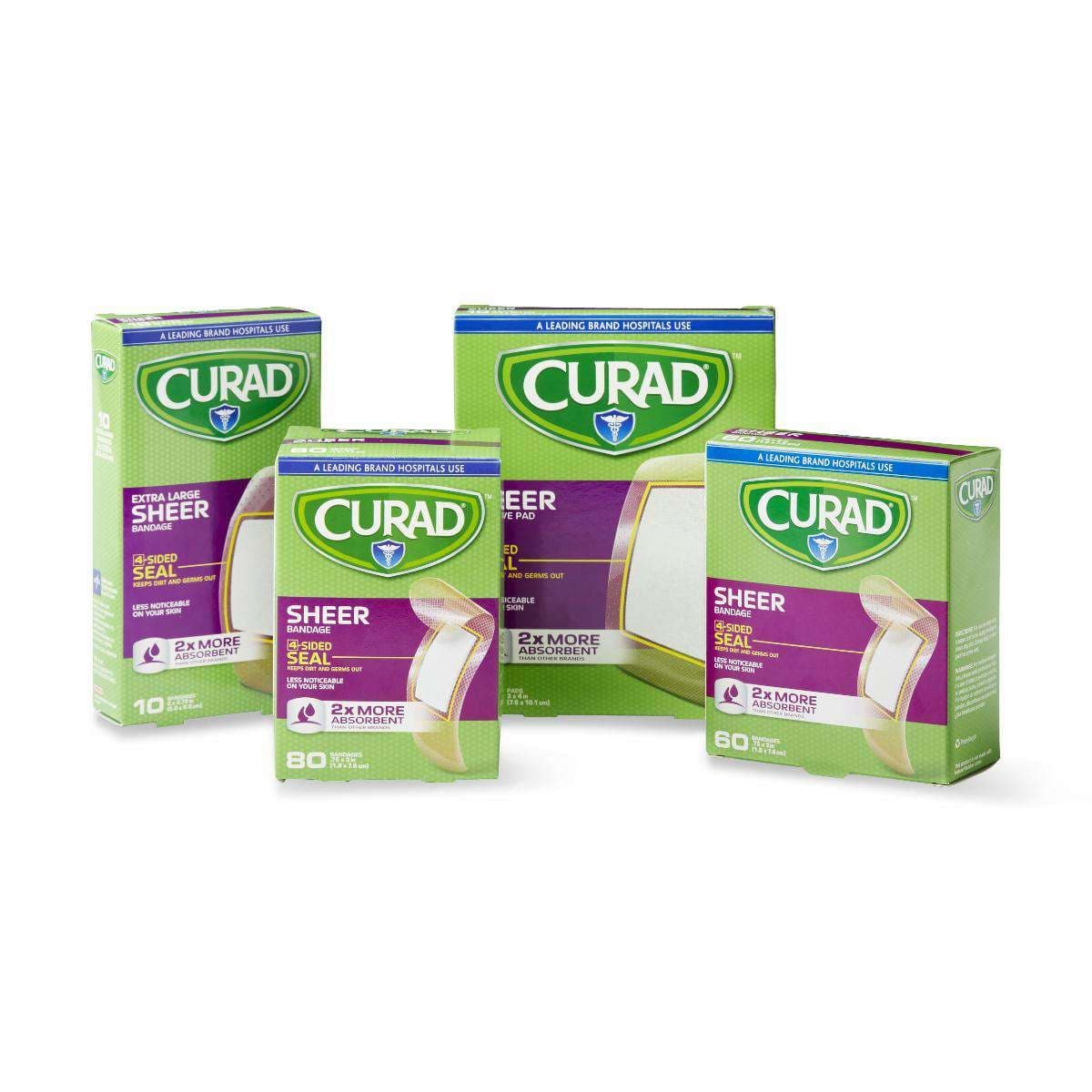 Curad Sheer Adhesive Bandages - Image 1