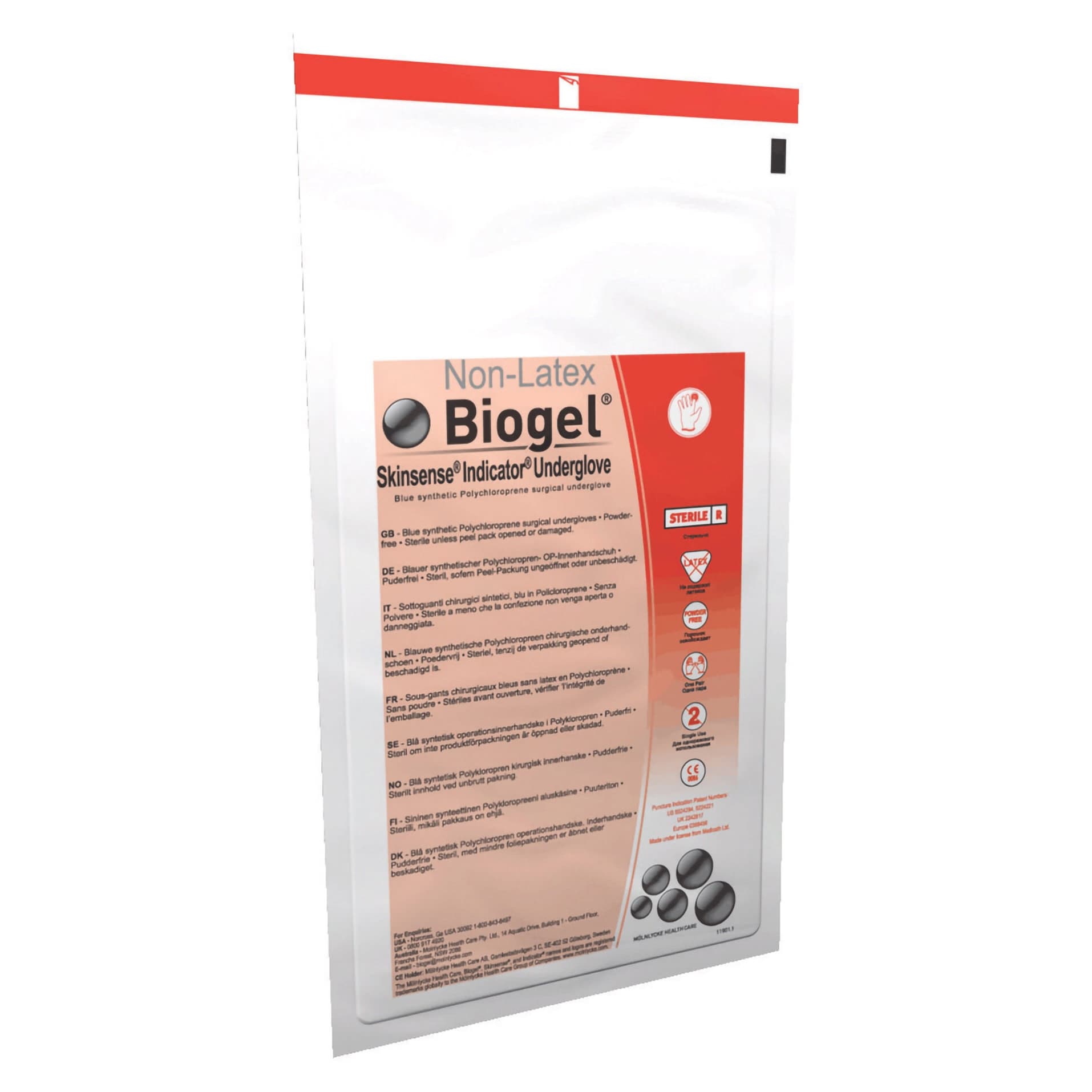 Biogel Skinsense Indicator Sterile Polyisoprene Undergloves - Image 1