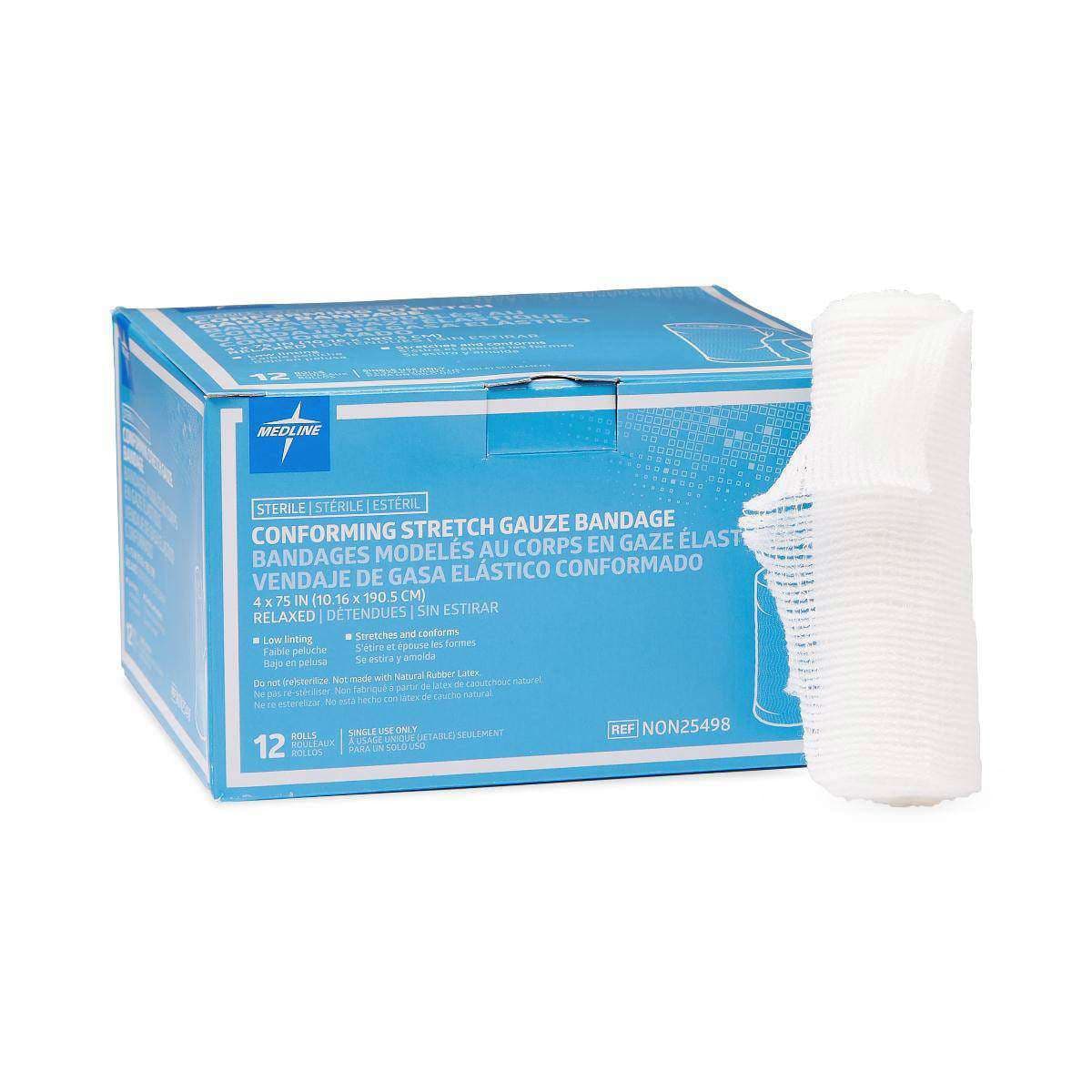 Medline Sterile Conforming Stretch Gauze Bandage - Image 4