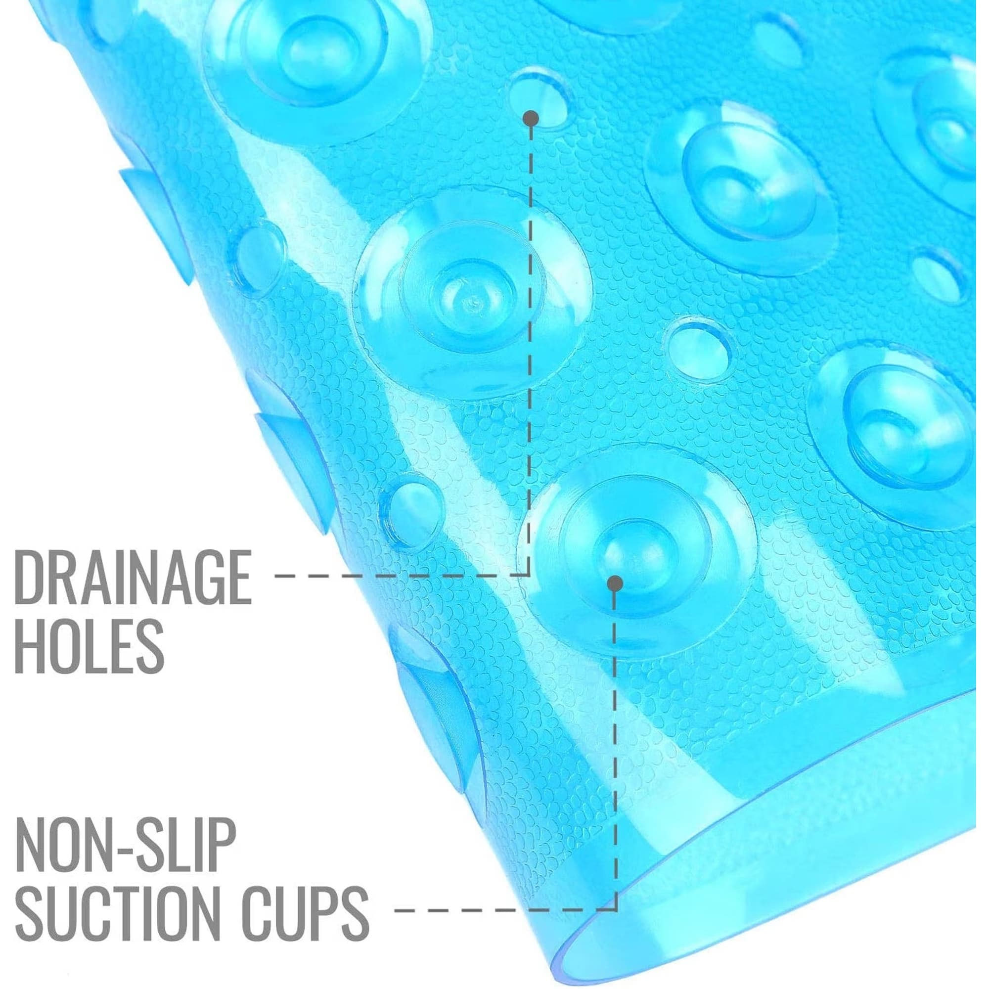 HealthSmart No-Skid Bath and Shower Mats - Image 2