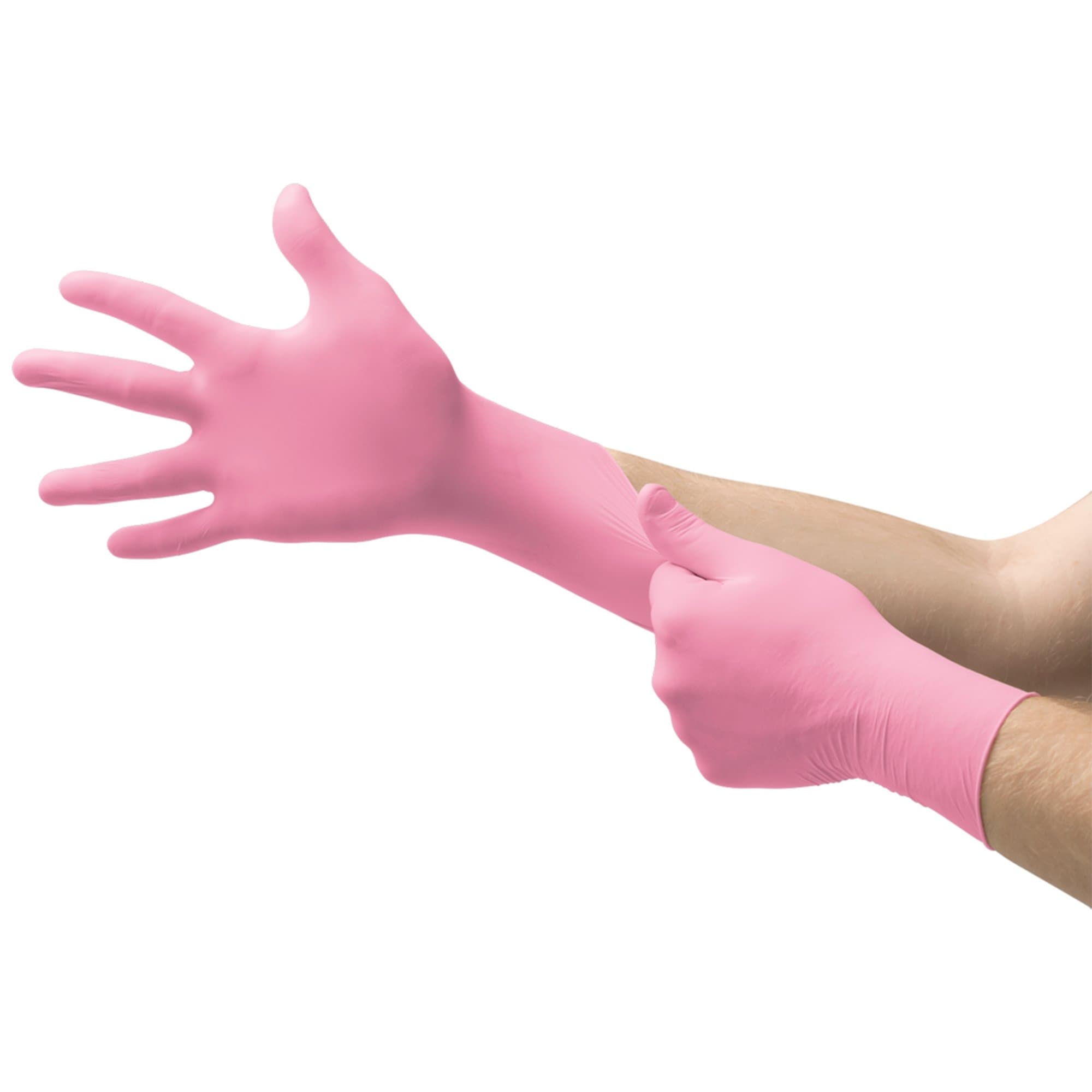 Ansell Micro-Touch NitraFree Nitrile Powder Free Exam Gloves - Image 3