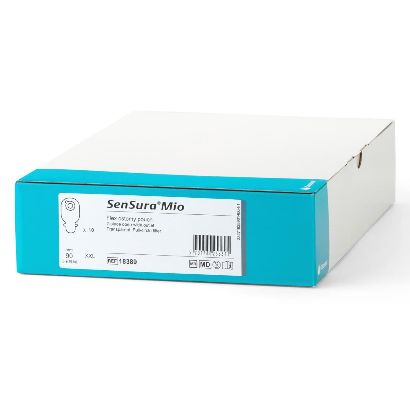 Sensura Mio Flex Drainable Pouch with Filter - Box of 10 - Image 4