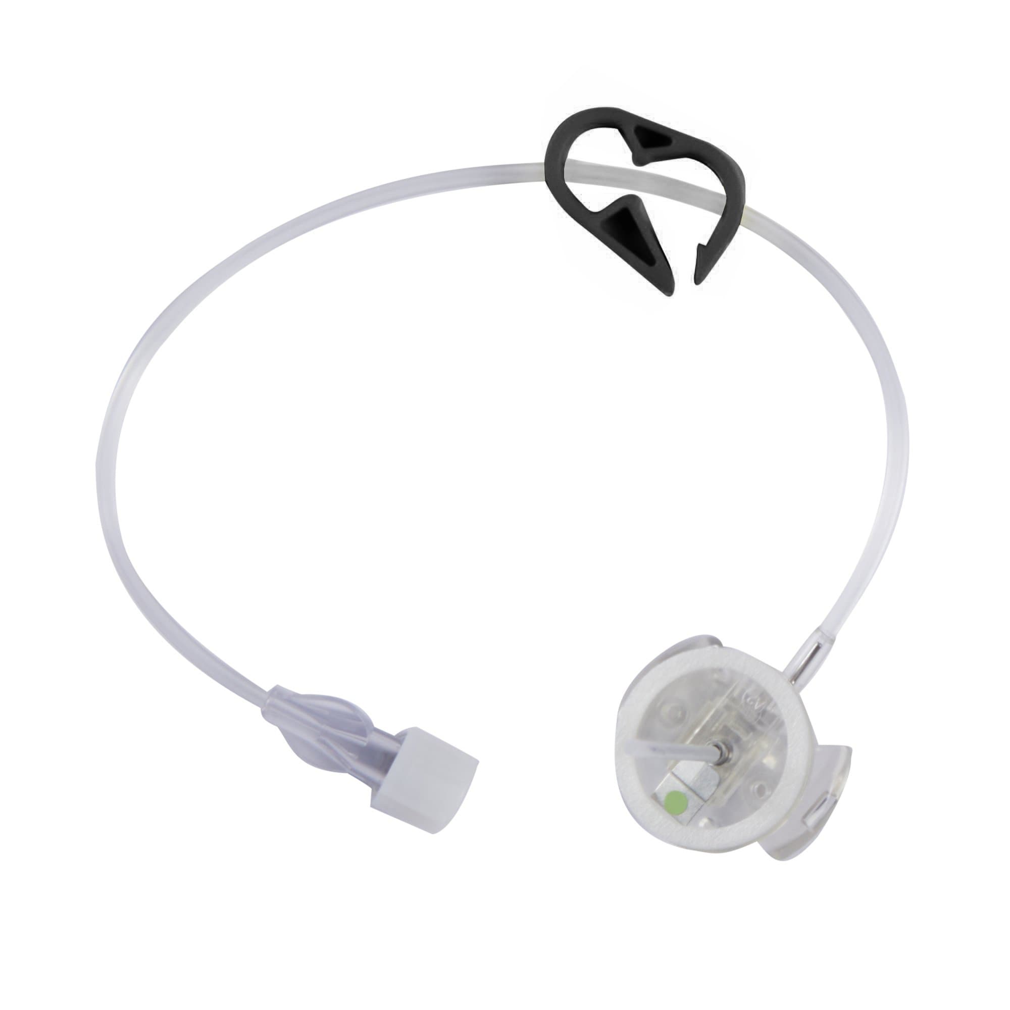 Surecan Safety II Huber Needle Infusion Set, 22G x 0.6in. (15mm) - Each - Image 1