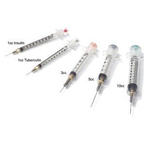 Retractable Vanishpoint Insulin Safety Syringes
