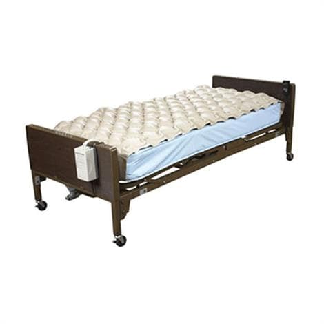 PMI SatinAir Alternating Pressure Pump and Deluxe Pad System, 300 lbs