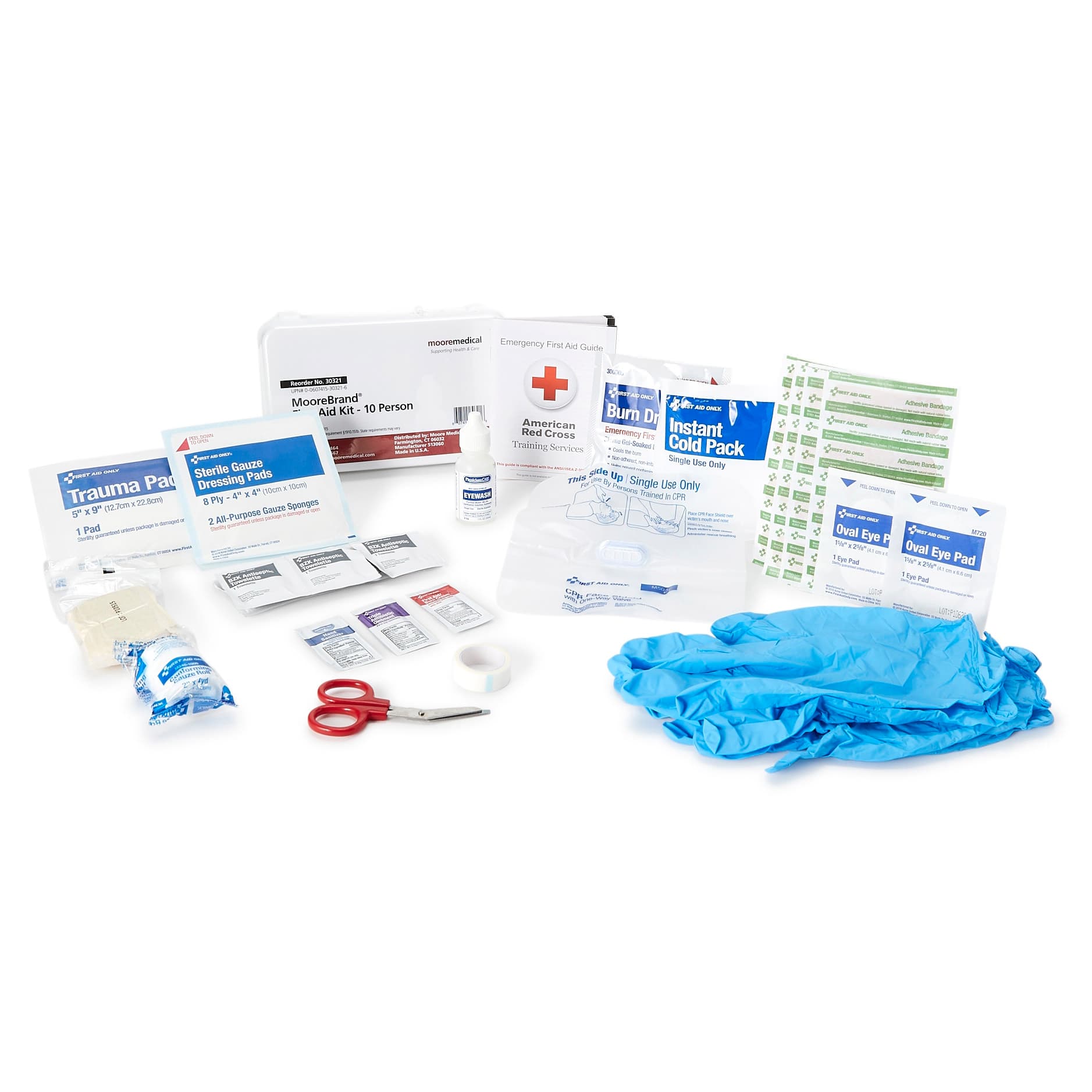 McKesson First Aid Kit Plastic Case - Image 1