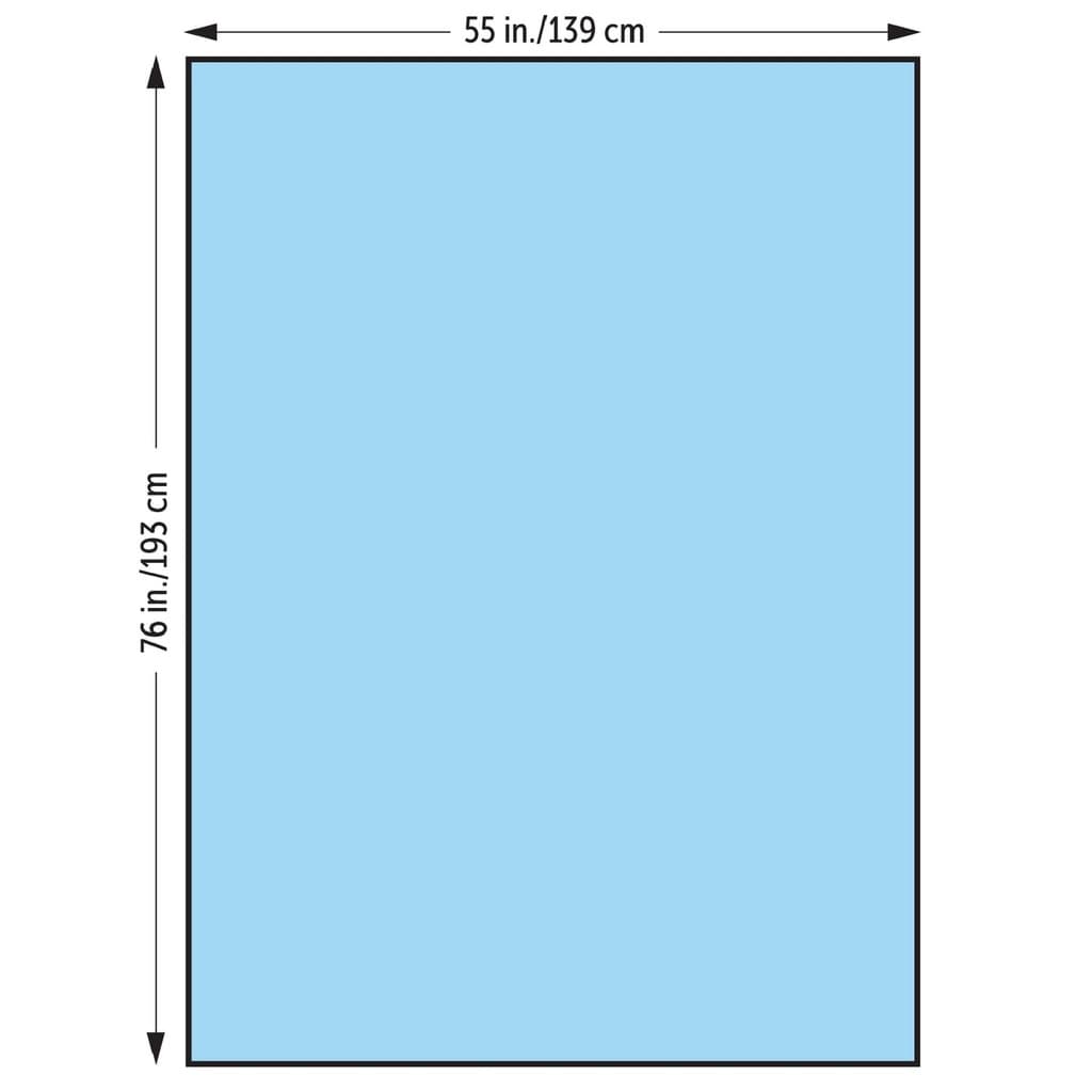 Halyard 3/4 Drape, 76 x 55 Inch - Image 1