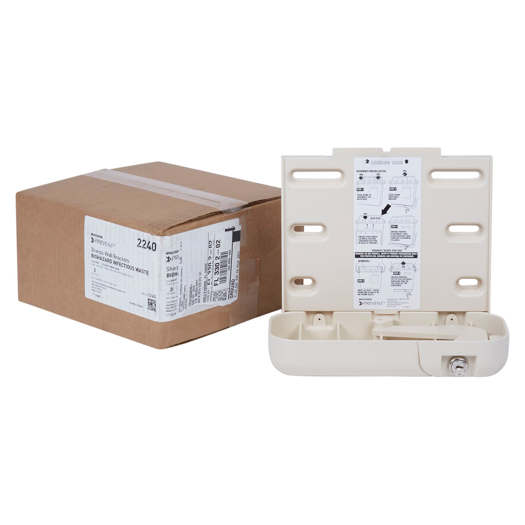 McKesson Prevent Sharps Collector Bracket - Image 2