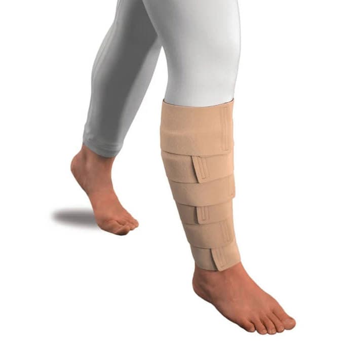 ReadyWrap Lower Extremity Calf Garment, Average, 2XLarge, Beige - Image 1
