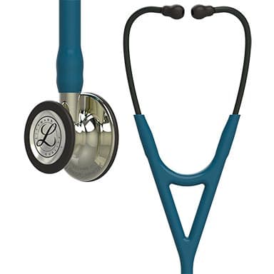 3M Littmann Cardiology IV Stethoscope, Stainless Steel Chestpiece, 27" Tube, Caribbean Blue - Image 1