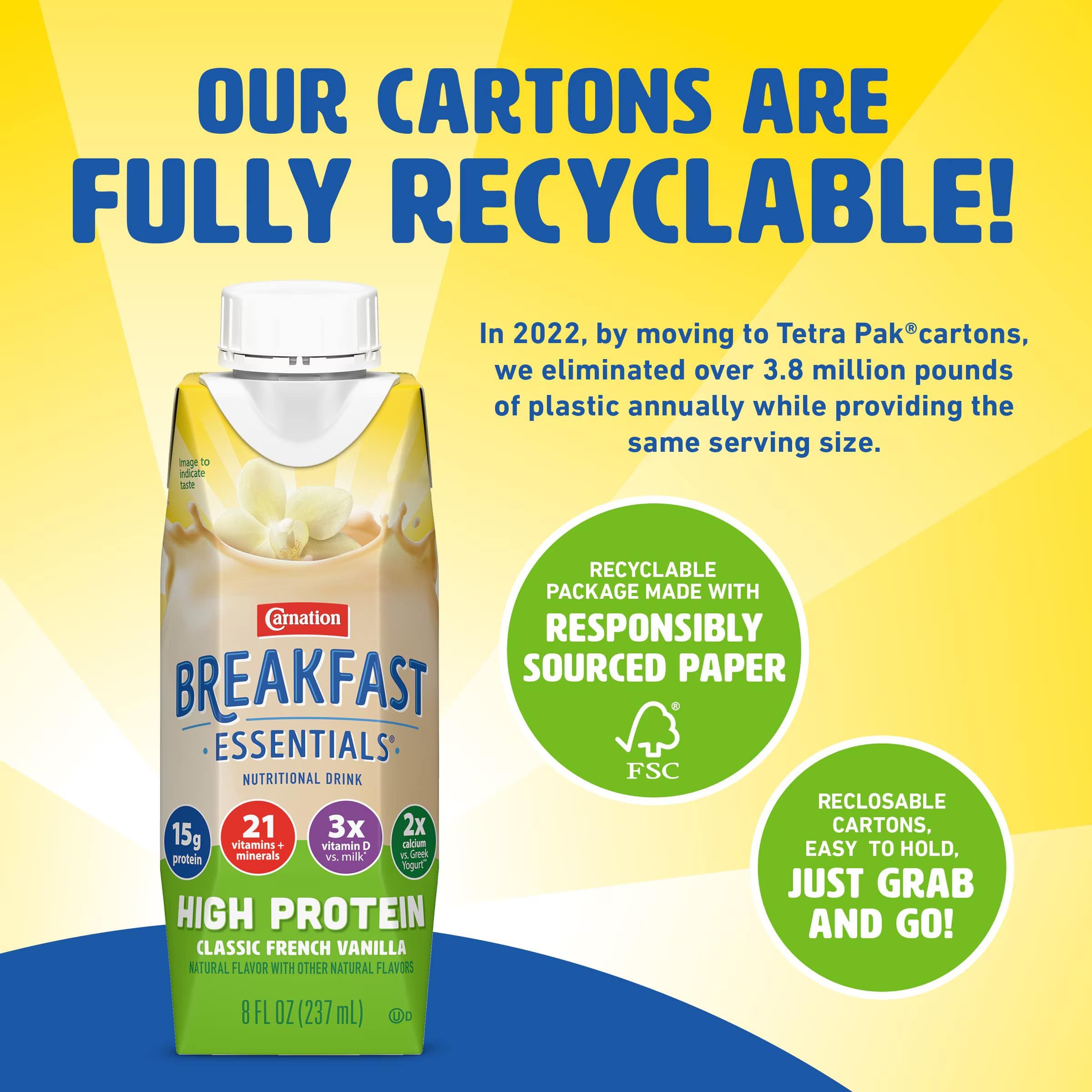 Carnation Breakfast Essentials High Protein Nutritional Drink - Image 5