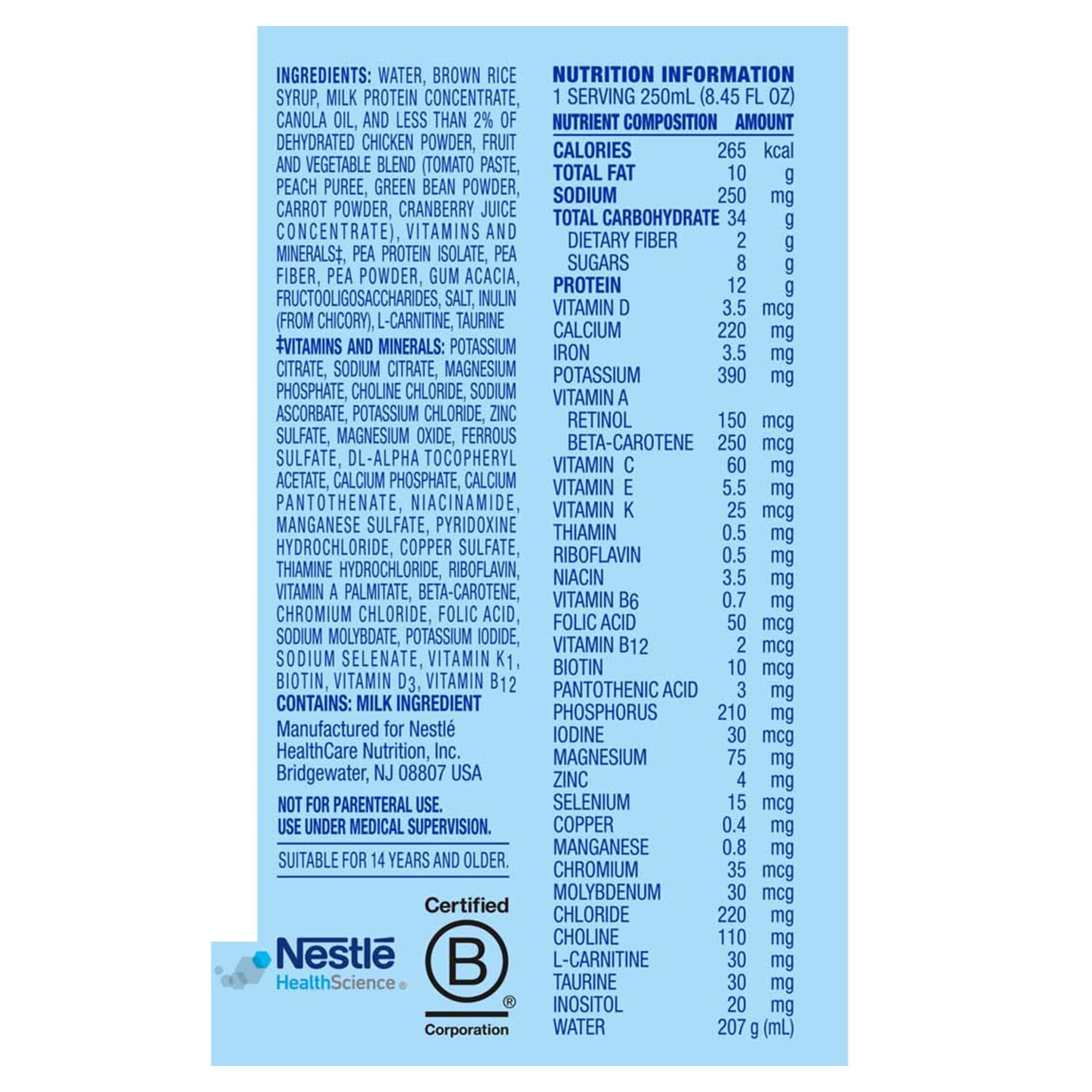 Compleat Original 1.0 Milk-Protein Based Tube Feeding Formula - Image 3