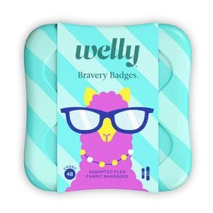 Welly Health Kids Pets Adhesive Bandages, 48 ct - Box of 48