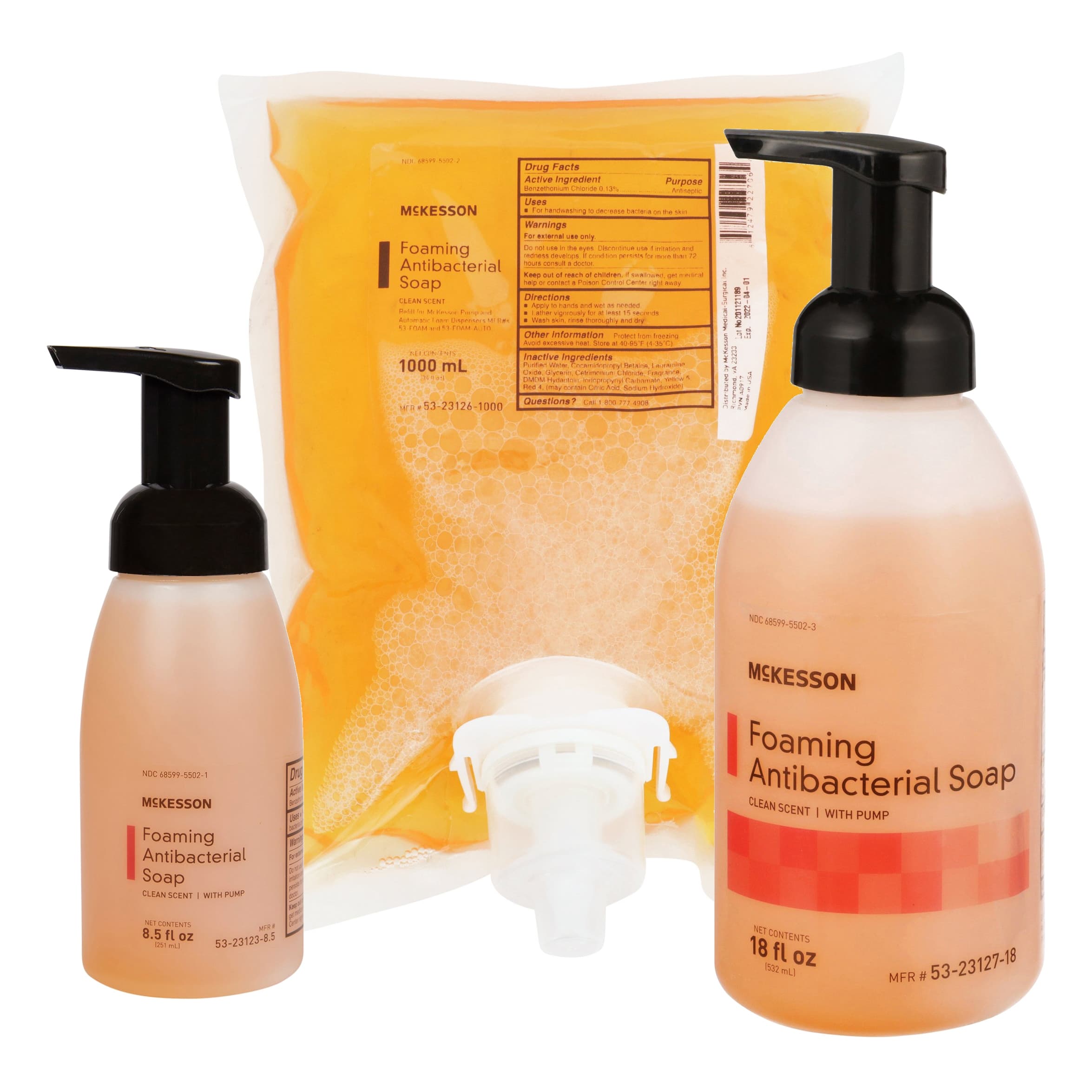 McKesson Foaming Antibacterial Hand Soap - Image 1