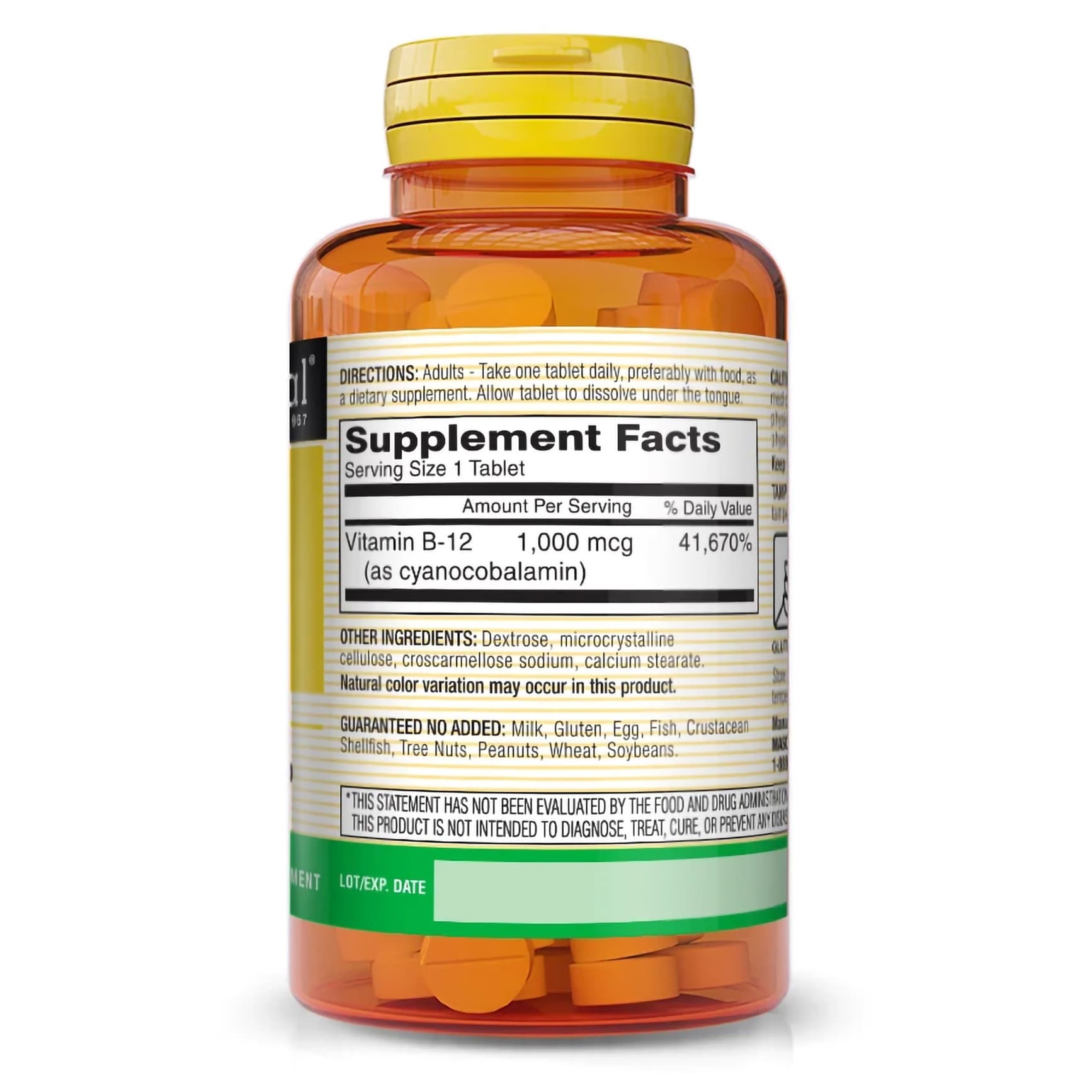 Mason Natural Vitamin B12 Tablets - Image 2